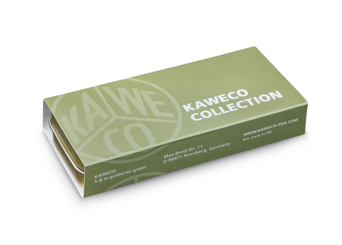 Gift box nostalgic sleeve: green