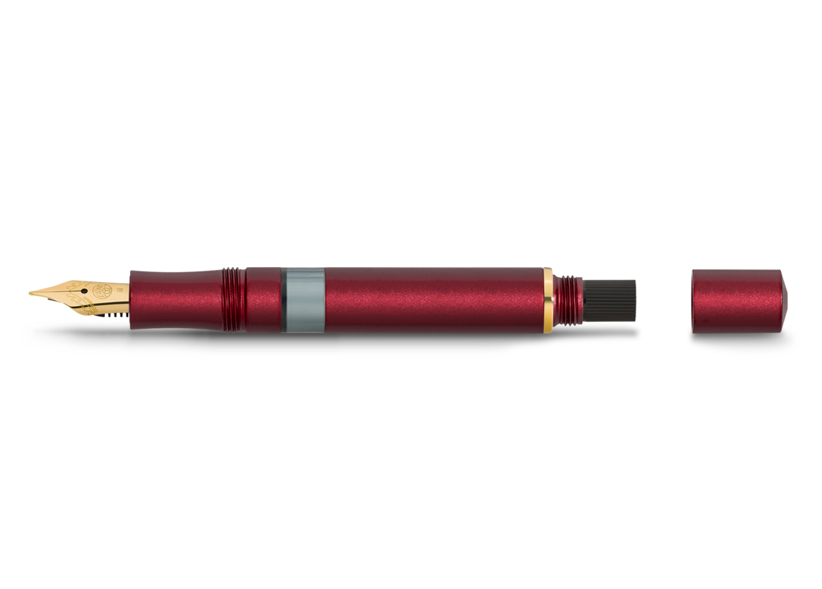 Kaweco PISTON SPORT AL Starter Set Bordeaux/Gold - Image 7